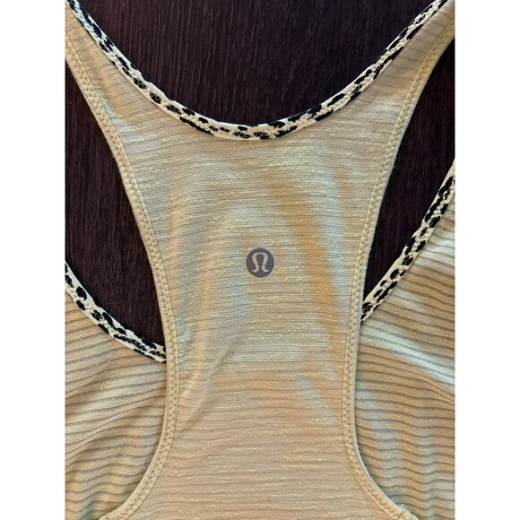 Lululemon 105F Singlet Racerback Tank Top Size 4 - Picture 4 of 6